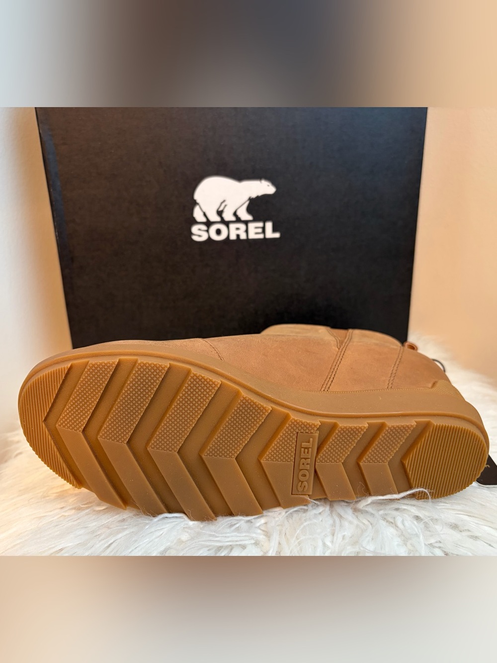 Sorel Tan Evie Zip Boots - Picture 3 of 3